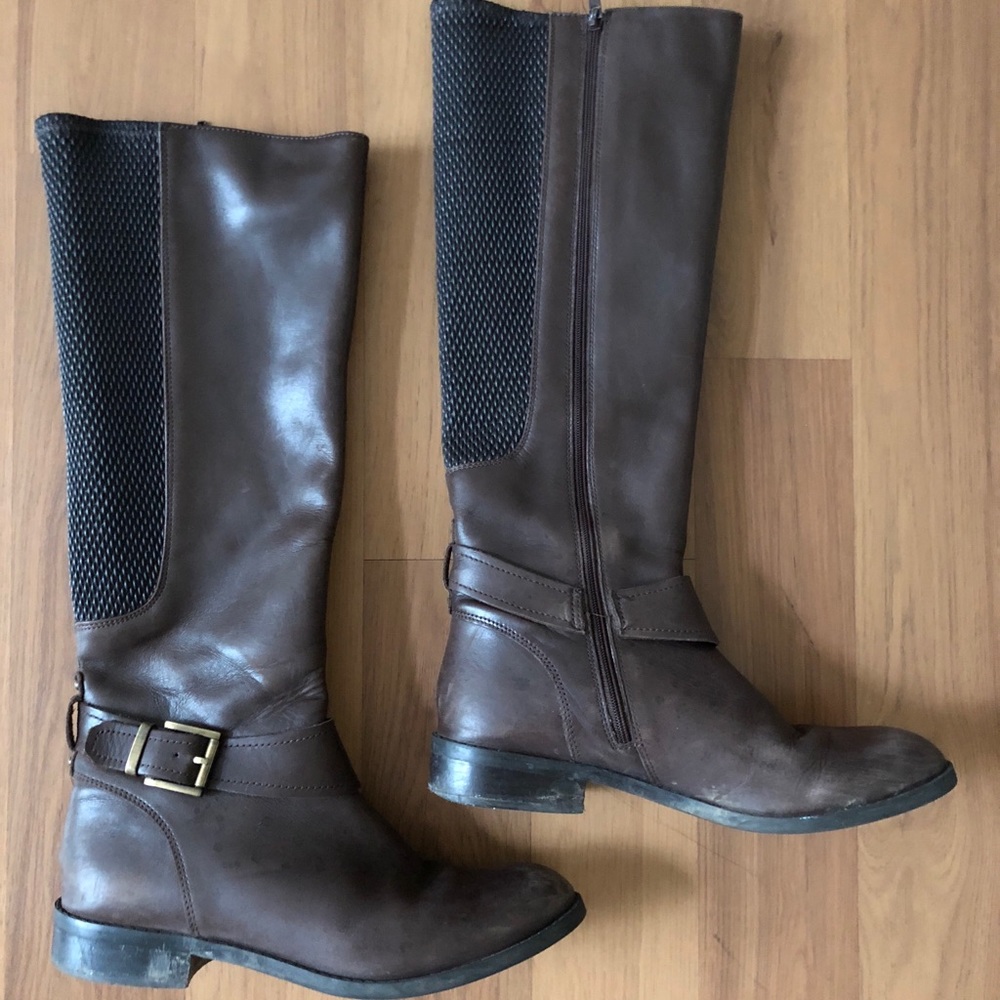 Naturalizer Brown Leather Boots